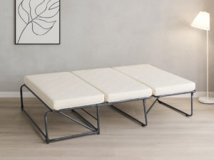 Pouf letto materasso singolo rivestimento in ecopelle sfoderabile<strong>Modello Sofia Ecopelle</strong> - immagine 19