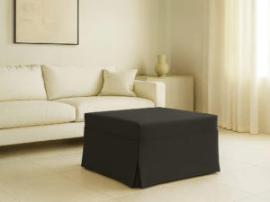 Pouf letto materasso singolo rivestimento in ecopelle sfoderabile<strong>Modello Sofia Ecopelle</strong> - immagine 3