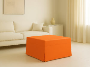Pouf letto materasso singolo rivestimento in ecopelle sfoderabile<strong>Modello Sofia Ecopelle</strong> - immagine 4