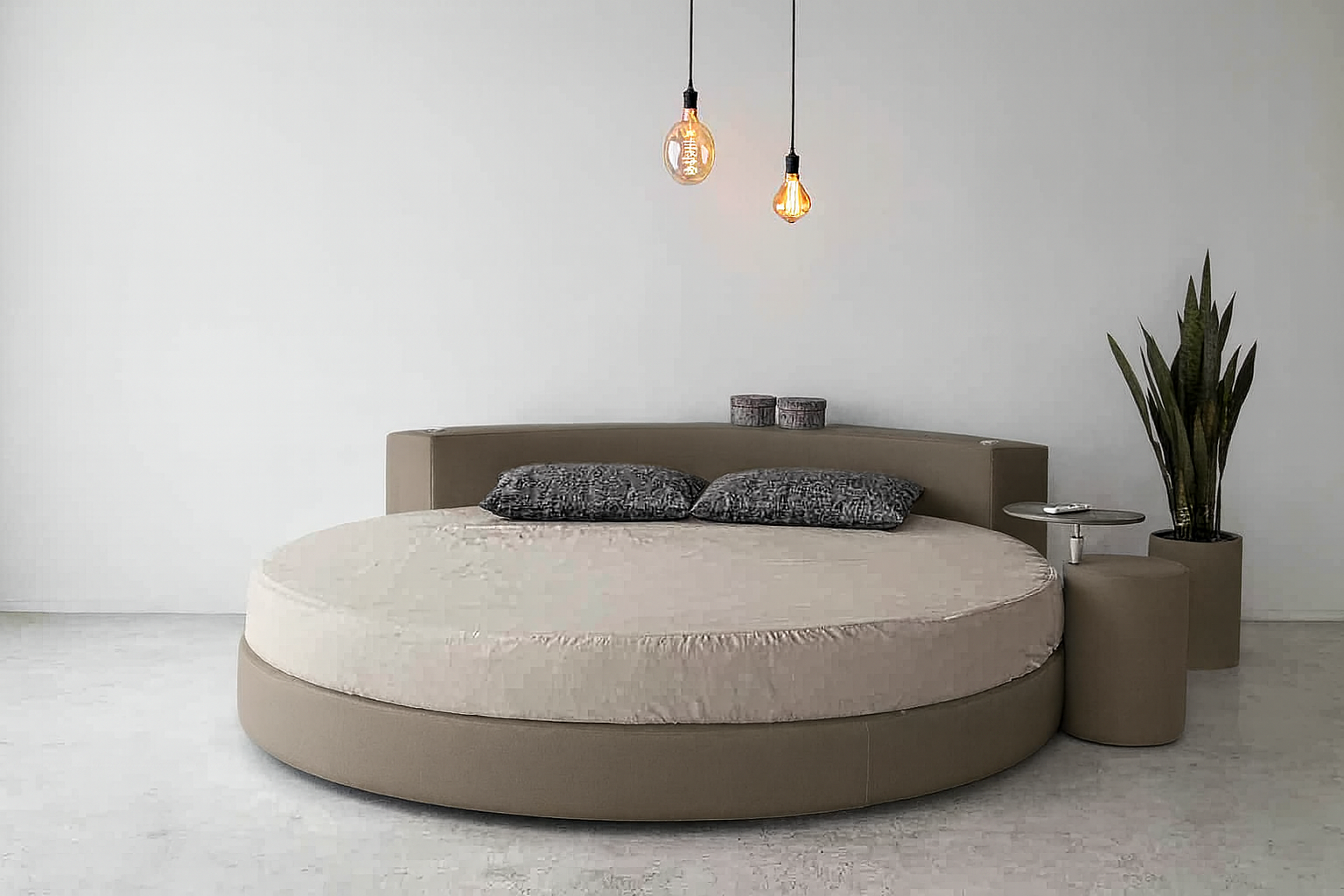 Letto Cristal Classic tortora – Ponti Divani