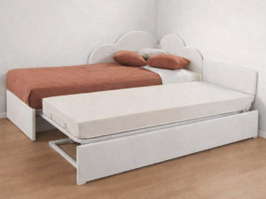 Alternative view of Letto singolo con secondo letto estraibile Modello Nuvola (Kiss)