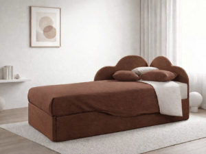 Letto singolo con secondo letto estraibile Modello Nuvola (Kiss) - immagine 14