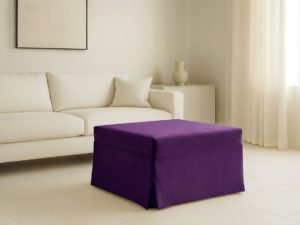 Pouf letto materasso singolo rivestimento in tessuto sfoderabile <strong>Modello Sofia Tessuto</strong> - immagine 10