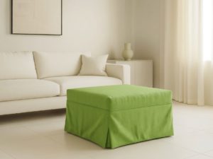 Pouf letto materasso singolo rivestimento in tessuto sfoderabile <strong>Modello Sofia Tessuto</strong> - immagine 12